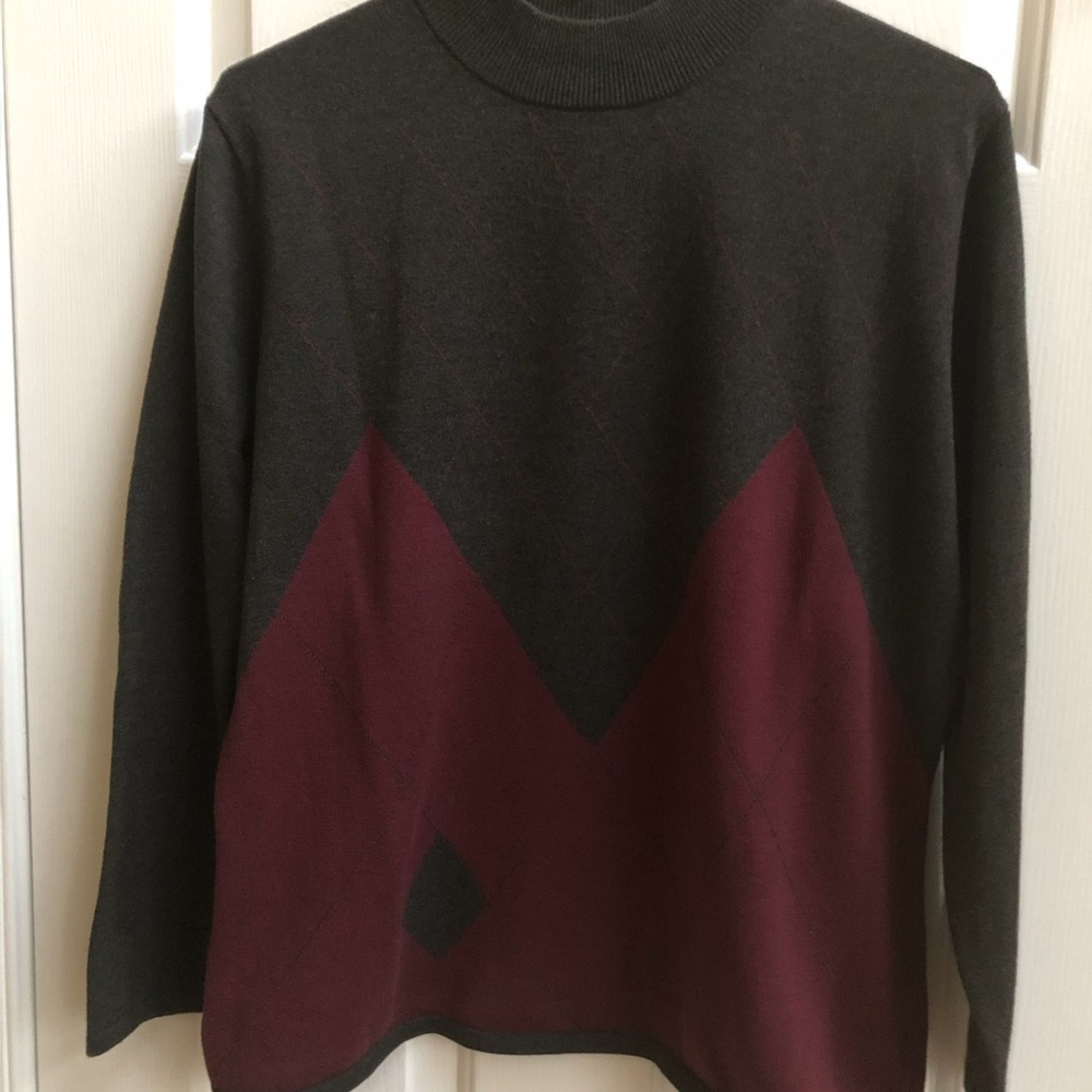 Sport Haley Cotton Sweater, Sz XL